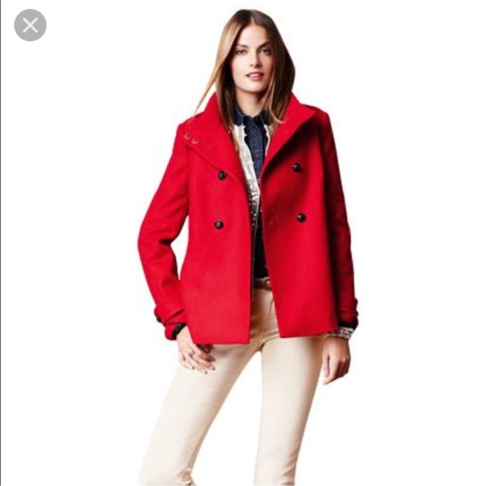 Banana Republic Wool Coat Size Extra Small